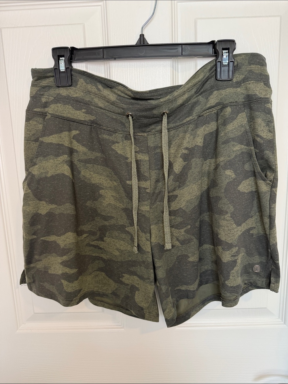 Balance Collection Olive Camo Athletic Drawstring Shorts